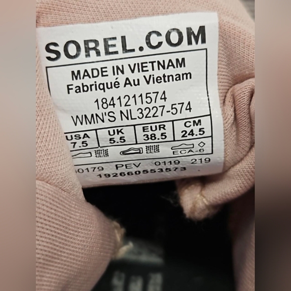 Sorel Kinetic Lace Women's Running Size Shoes 7.5 MSRP $130 - Picture 5 of 6